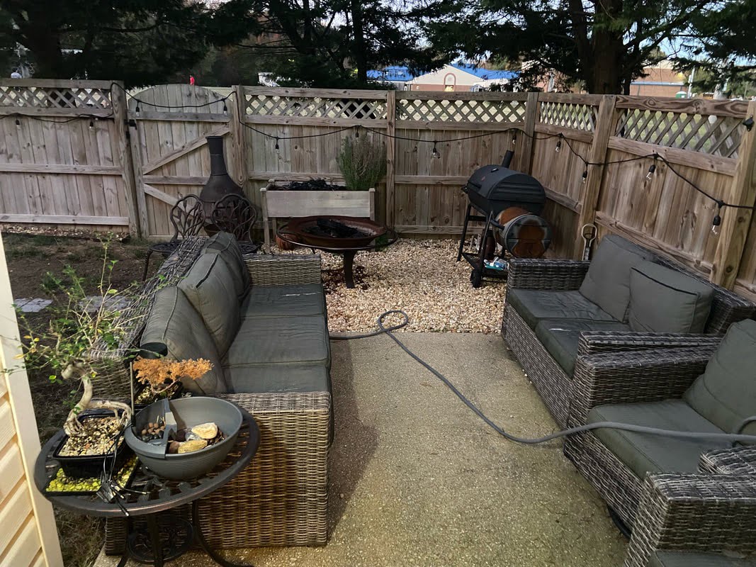 Small Backyard Before Renovation