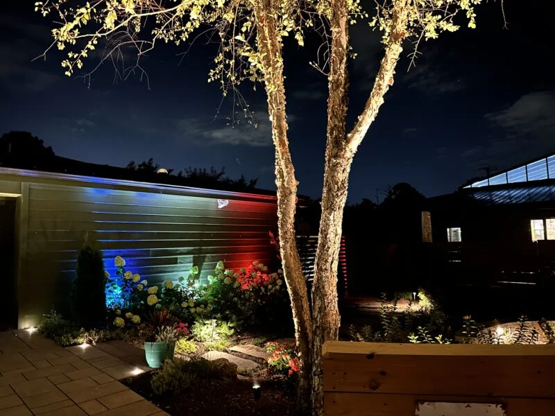 Outside night light outlet